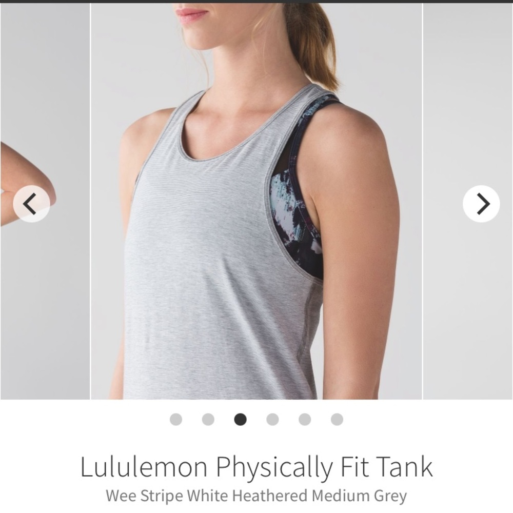 Lululemon physically fit tank